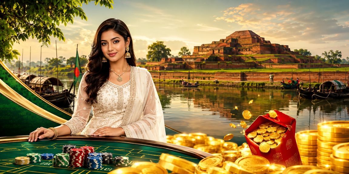 বাংলাদেশি মডেলের সাথে রেড এনভেলপ বোনাস উদযাপন